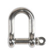 Beaver G316 Stainless Steel Dee Shackle 10mm
