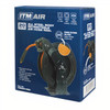 ITM Steel Retractable Air Hose Reel 10mm x 20m Hybrid Polymer Air Hose With 1/4” Bsp Male Fitting