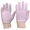 Prochoice White Poly/Cotton Interlock Knitted Wrist Glove M