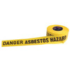 Prochoice Barricade Tape Danger Asbestos 300mx75mm