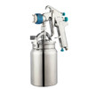 ITM Air Spray Gun Suction Feed Professional 1.4mm & 2.0mm Nozzles 1000ltr Aluminium Pot