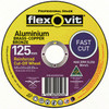 Flexovit FH38-A36S 125x2.5x22.23 Aluminium Cutting Disc 25/box