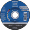 Pferd EH A30S SG Steel 125x2.4x22 DC Cutting Disc 25/box