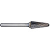 Alpha 12.7x28mm Tapered Ball Nose Carbide Burr 6mm Shank