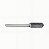 Alpha 3/32x7/16 Cylindrical Ball Nose Carbide Burr 1/8 Shank