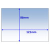 Clear Inner Lens 121 x 86mm Suit Promax 680/850 5pk