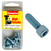 Champion Socket M6 x 16mm Head Cap Screw High Tensile Zinc Plated 10pk