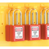 Master Lock Safety Padlock 0410 Zenex 38/44mm Red KA 6pk