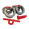 Lincoln Drive Roll Kit 1.2 / 1.6VT FI37 4 Rollers (Orange / Yellow) Solid Wire