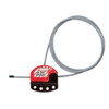 Master Lock Adjustable Cable Lockout 4mm x 1.8m Cable