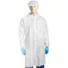 Bastion White Polypropylene Labcoat No Pocket