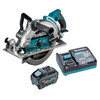 Makita 40V Max Brushless 185mm Rear Handle Saw Kit