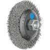 Pferd Crimp Wire Bevel Brush Stainless Steel 100mm M14x2