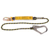 Shock Absorbing Lanyard B-Safe Rope 2M Steel Snap Hooks 50KG-140KG