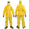 Maxisafe Chembarrier Type 3/4/5/6 Laminated Disposable Coverall Yellow 2XL