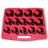 T&E Tools 27-50mm 1/2 Dr Impact Crows Foot Spanner Set Metric 14pce
