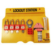 Tuffa Master Lock 4-Lock Padlock Station & Padlocks