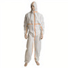 Bastion White Microporous Type 4/5/6 Disposable Coveralls