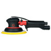 Chicago Pneumatic Extended Handle Sander 10mm Orbit 150mm Hook & Loop Pad Central-Vacuum (CV)