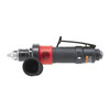 Chicago Pneumatic Straight Case Dril, 3/8” / 10mm Key Chuck Reversible 2100 rpm Composite & Lightweight