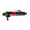 Chicago Pneumatic Heavy Duty Angle Head Die Grinder 1/4” & 6.35mm Collet 1100W Rear Exhaust 12000 rpm