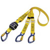 3M Dbi-Sala Force2 Adjustable Shock Absorbing Webbing Lanyard Double Tail Yellow Z13206161