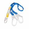 3M Protects First Shock Absorbing Lanyard Double Tail Blue & Yellow 3.0m 1390065A