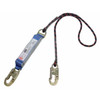 3M Dbi-Sala Ez-Stop Shock Absorbing Kernmantle Rope Lanyard Single Tail Navy Blue With Orange Fleck Z20203636