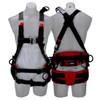 3M Protecta X Tower Workers Harness With O-Rings Red & Black Medium 1161697