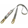 3M Dbi-Sala Ez-Stop Shock Absorbing Webbing Lanyard Single Tail Grey Z90203636