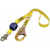 3M Dbi-Sala Force2 Adjustable Shock Absorbing Webbing Lanyard Single Tail Yellow, 2.0m Z11200919