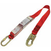 3M Protecta Shock Absorbing Webbing Lanyard Single Tail Red AE529/25AU