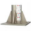 3M Dbi-Sala Confined Space Floor Mount Base HC Stainless Steel 8000096