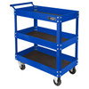 Geiger Heavy Duty Parts Trolley 3 Shelves