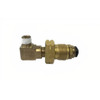 Harris 847 90 degree LH Gas Connector