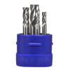 Bordo Imperial Fractional Short Threaded HSS Cobalt End Mill Set 6pc