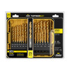 Alpha 1.0-13.0mm Metric Gold Series Tuffbox Pro Drill Set 25pc