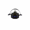 3M HF-803SD Secure Click Large Half Facepiece Respirator With Speaking Diaphragm