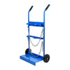 Bluejet Gas Caddy Twin E-Size Cylinder Trolley