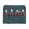 Knipex Tool Roll Circlip Plier Set 4pce