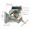 Stronghand 2-Axis Welders Angle Clamp 95mm