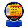 3M Scotch Vinyl Electrical Tape 35 19mm x 20m Blue