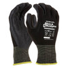 'Black Knight' Nylon Glove. Nitrile Coated M