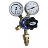 Harris 801 Argon Regulator. Vertical Inlet. 0-30lpm
