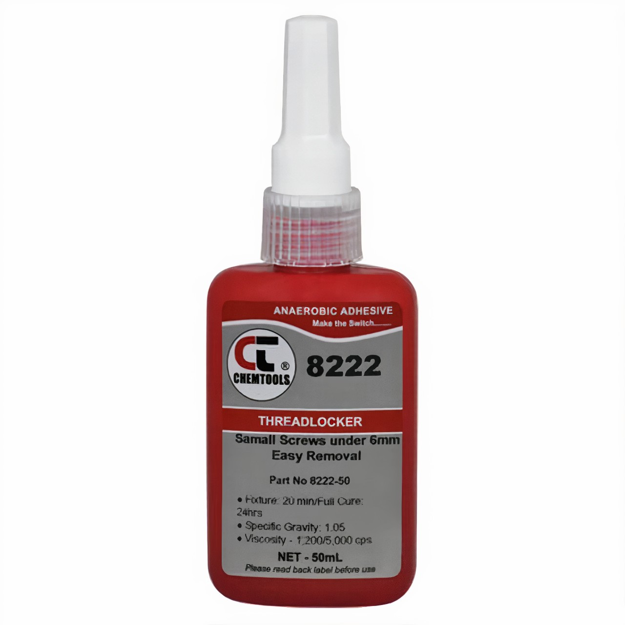 CT 8222 Threadlocker 50ml Low Strength