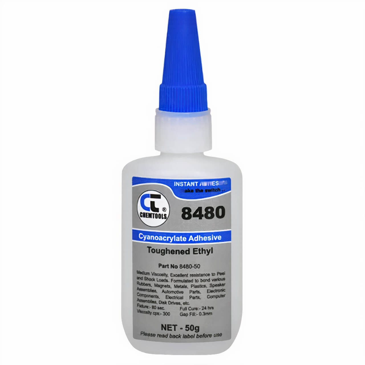 CT 8480 Instant Adhesive 50g Toughened Black