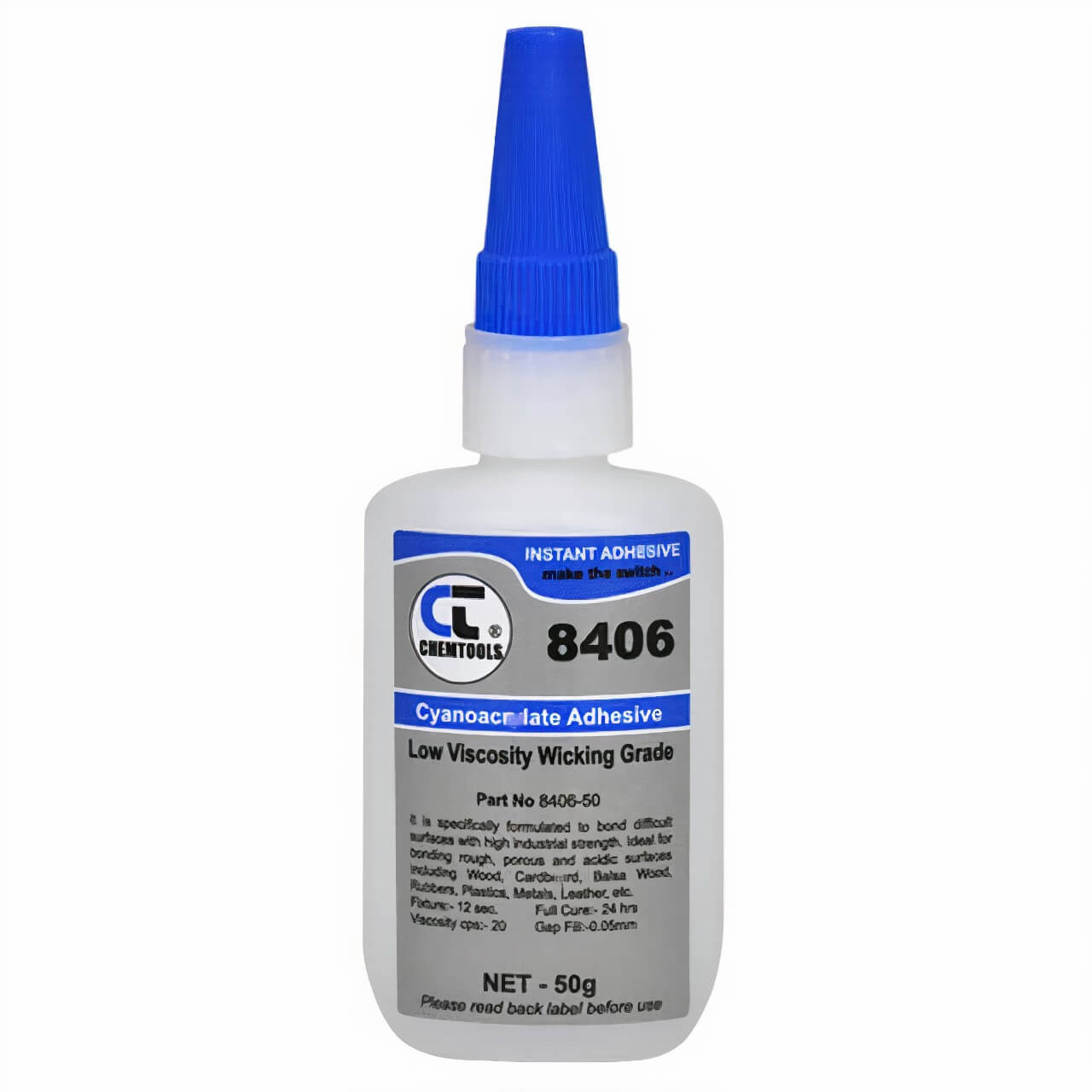 CT 8406 Instant Adhesive 50g Low Visc