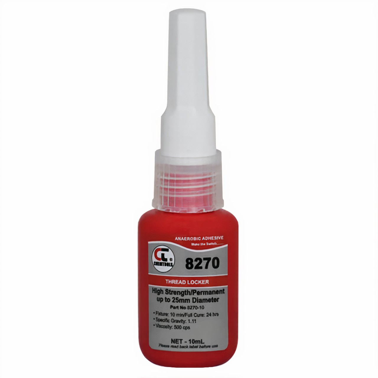 CT 8270 Threadlocker 10ml High Strength Low Visc