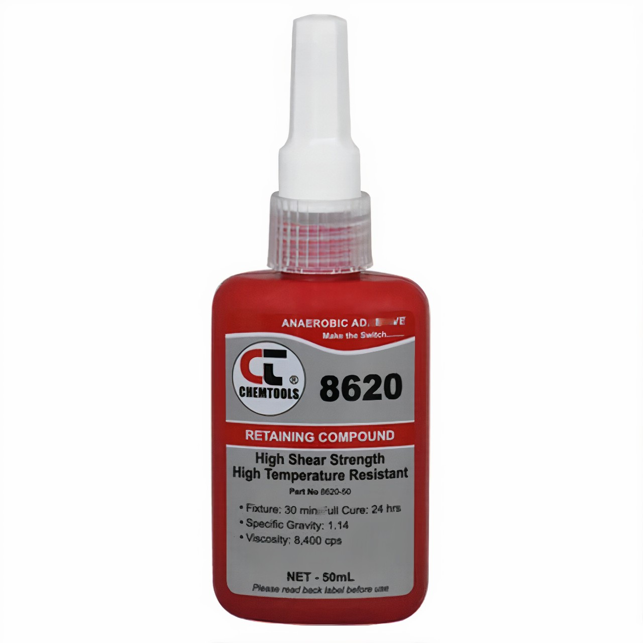 CT 8620 Retaining Compound 50ml Medium Strength/High Temp