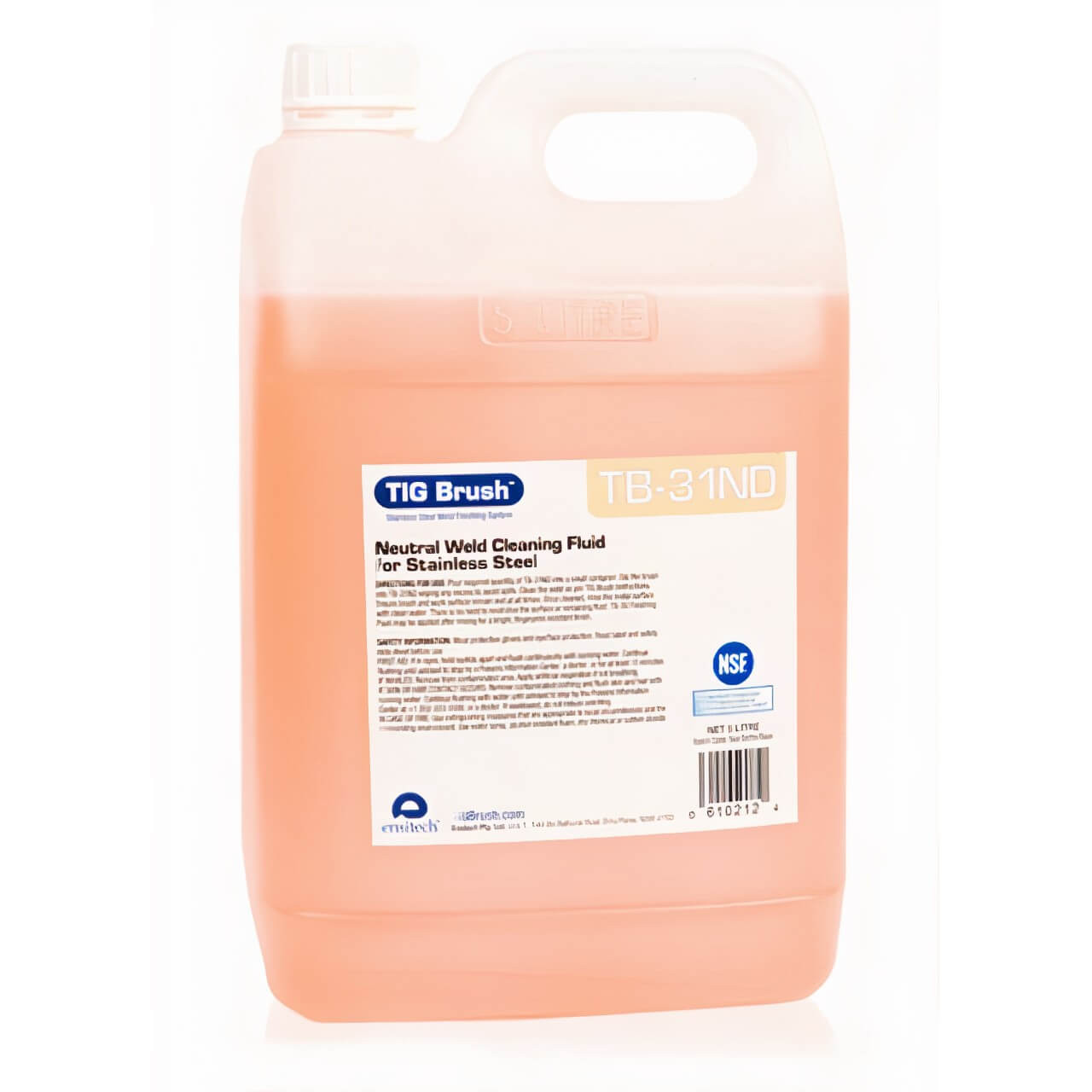 Tig Brush TB-31ND Weld Cleaning Fluid 5 Litre